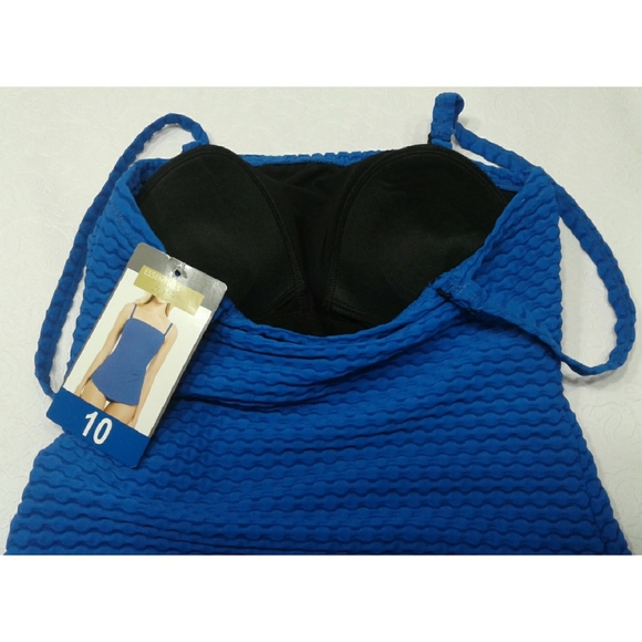 NWT Gottex Essential textured Tankini size 10 - Picture 7 of 15